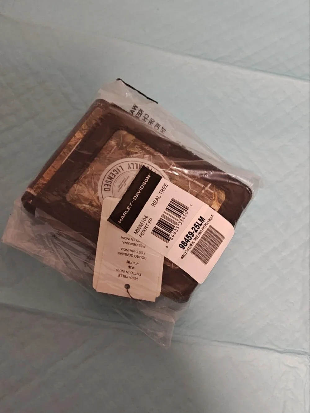 Harley-Davidson Real tree  Camo Front Pocket Wallet